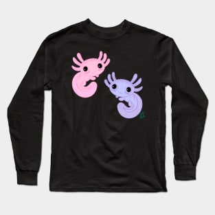 Axolotl kawaii Long Sleeve T-Shirt